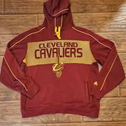 Adidas Cleveland Cavs Hoodie Size LARGE