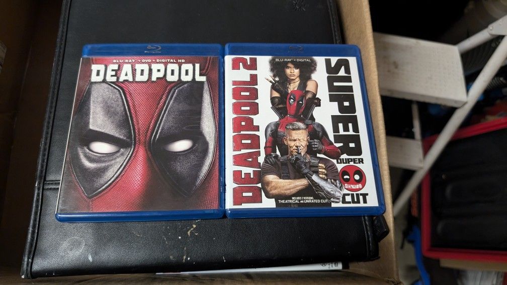 Deadpool 1 And 2 DVD