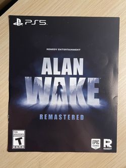Alan Wake Remastered PS5 Code