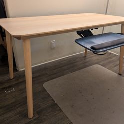 Ikea Lisabo table and desk