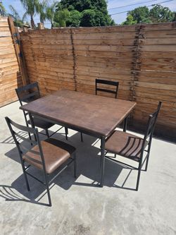 4 Chair Dining Table Set