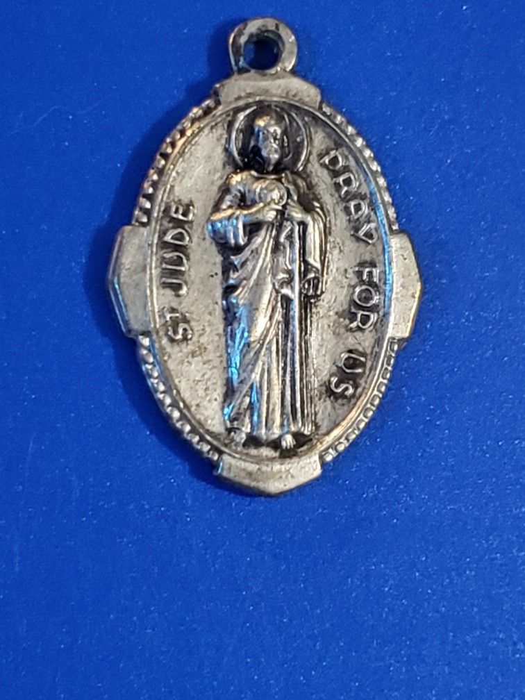 Vintage St Jude Pendant