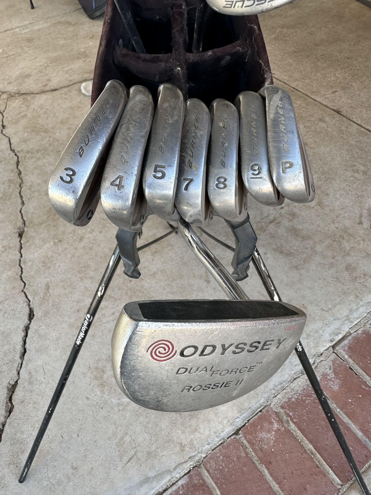Taylor Made Set With Some Extras In A Good Bag