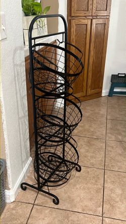 Iron  basket organizer