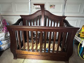 Wooden Baby Crib