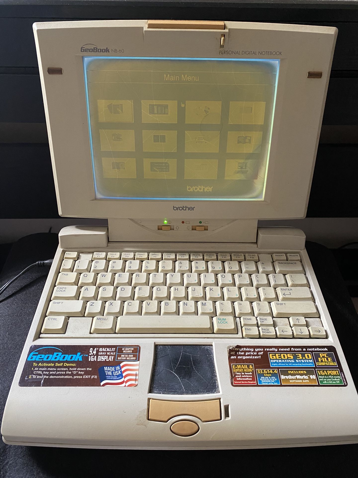 Brother GeoBook NB-60 *Read Description
