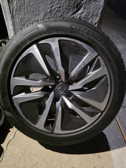 Honda rims and tiers