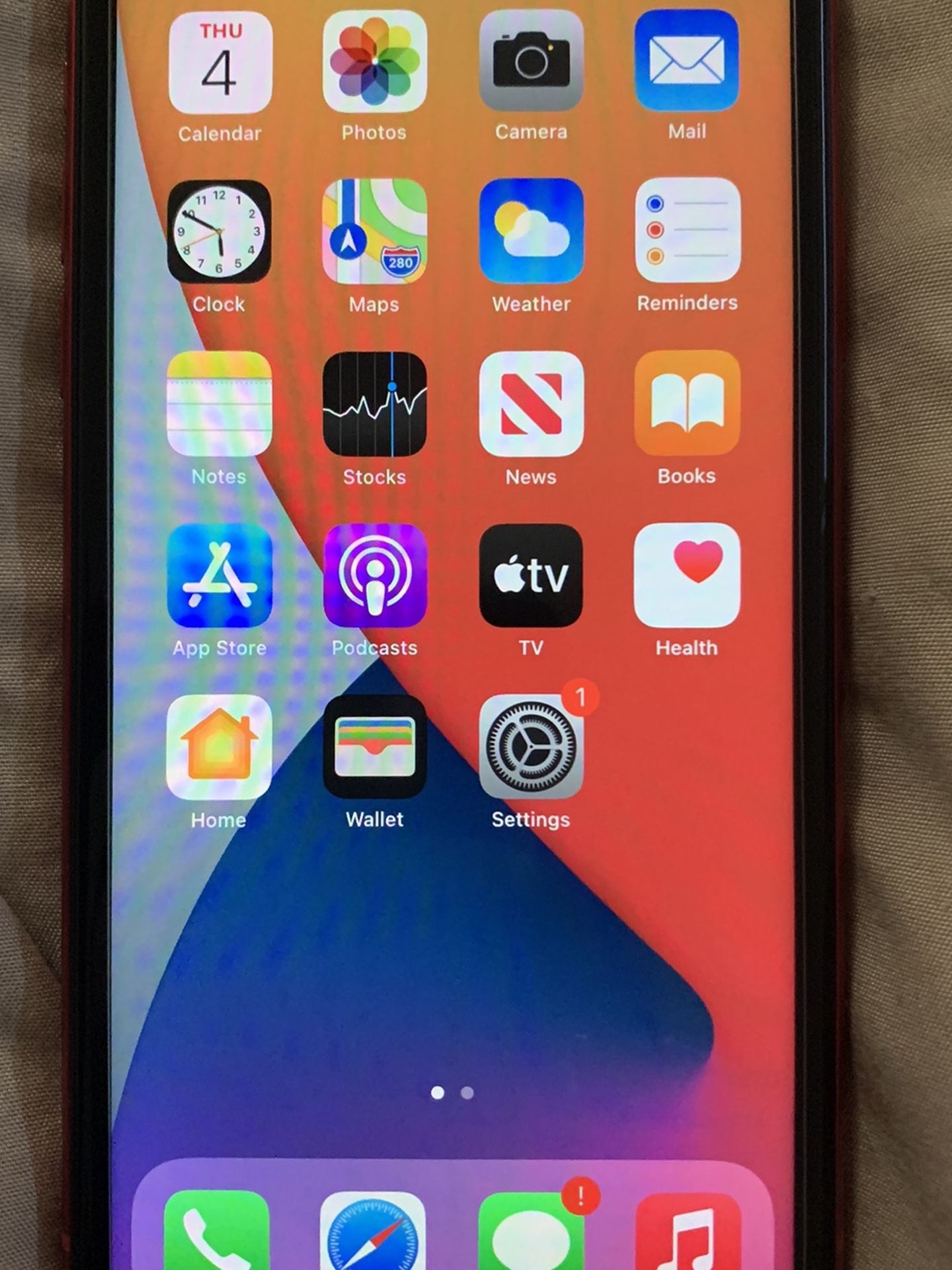 iPhone 11 64gb Red. Locked To T-Mobile