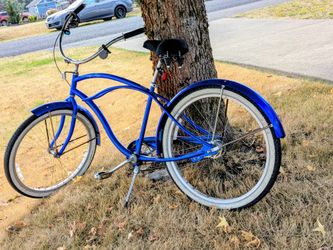 Vintage Dyno-Matic Beach Cruiser Electric Blue (Classic 90s)