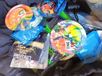 Hundreds of different condoms