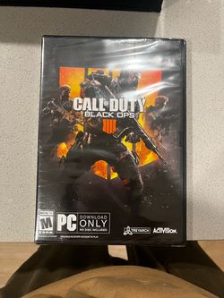 2 pc games sealed new/1, call of duty black ops 4/ the other is, Destiny 2
