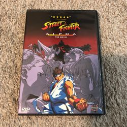 Street Fighter Alpha The Move DVD