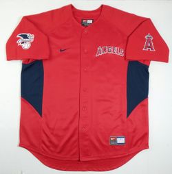 Vintage Nike MLB Anaheim Angels Vladimir Guerrero Baseball Jersey Size Men's L