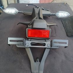 Tail Light License Plate 