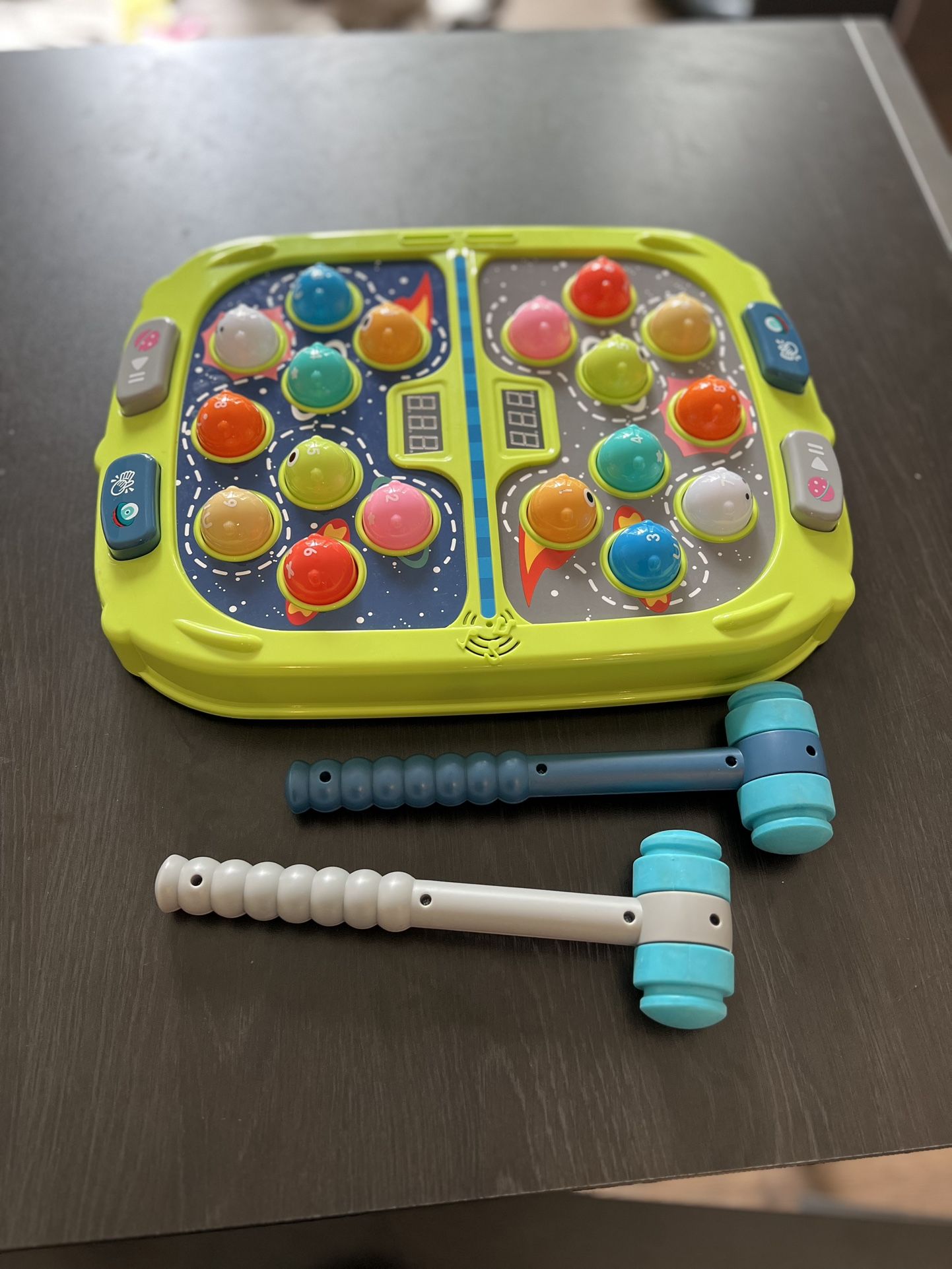 Electronic Game Toy With Mallets 