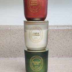Scented Candles 3pc Set