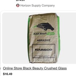 Sandblasting supplies