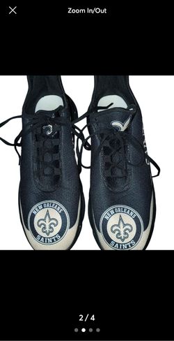 New Orleans Saints Lace-Up Sneakers
