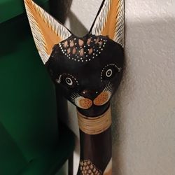 Exotic Wooden Cat