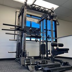 FULLY LOADED - FREE DELIVERY🟢All In One Home Gym🟢 Functional Trainer🟢Smith Machine🟢Squat Rack🟢Cable Machine 