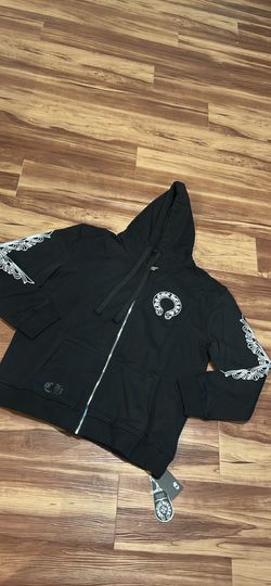 Chrome hoodie size large new