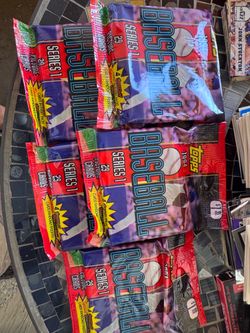 6 sealed new packs of topps 1994 baseball cards