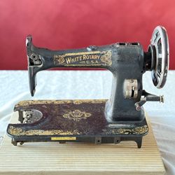White Rotary Sewing Machine