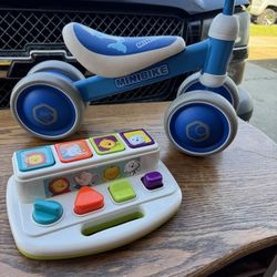 Balance Bike And Toy 