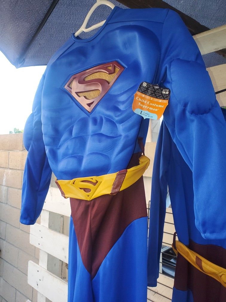 Superman Boys Lg 12-14