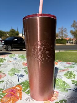Starbucks Metalic Glitter Pink Cup