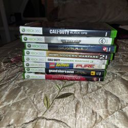 Xbox 360 Games (READ DESCRIPTION)