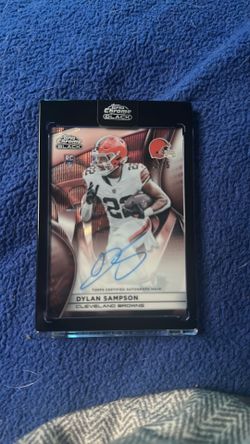 Autograph rookie number 13/15 Dylan Sampson