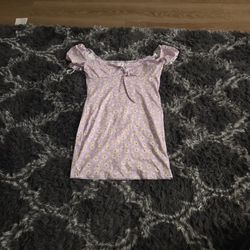 Lavender Flower Dress