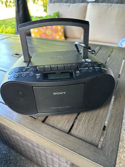 CD Player/Cassette Player Sony