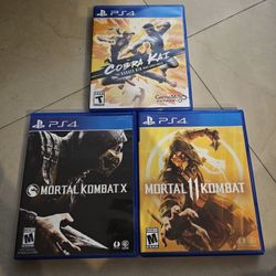Mortal Kombat 10, 11 & Cobra Kai Ps4