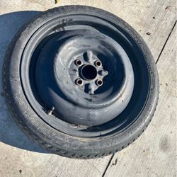 4 Lug Spare Tire T125/70/16