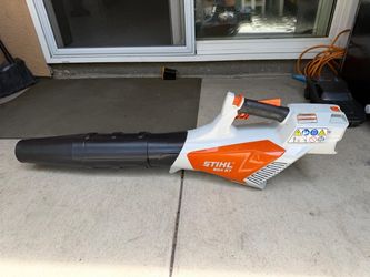 STIHL BGA 57 electric blower cordless only blower no battery asking $150 thanks