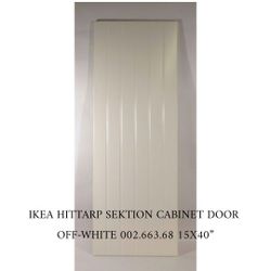 IKEA HITTARP Sektion Cabinet Door, Off-White 002.663.68 15x40