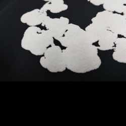 black denim tear hoodie
