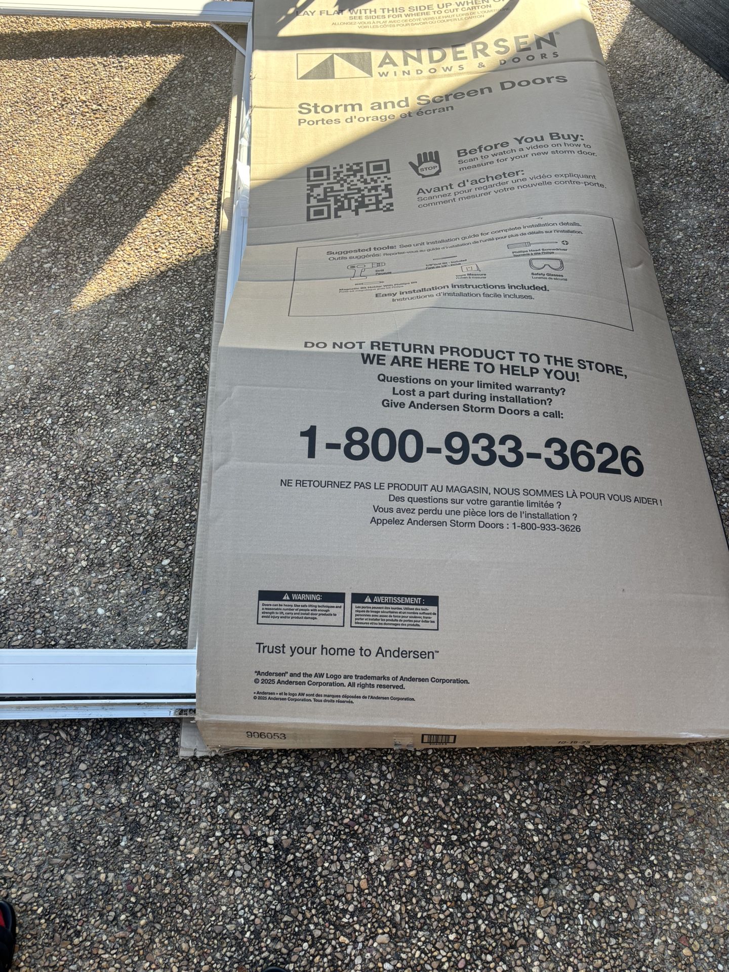 Anderson Storm Door 3000 Series with Screen