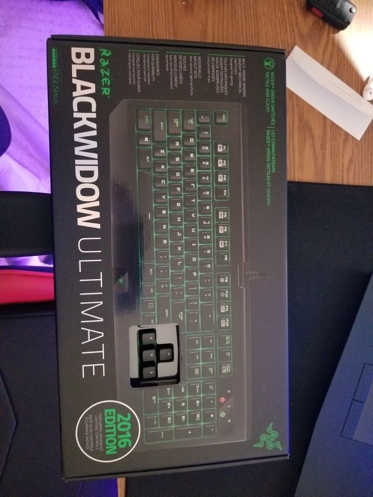 Razer mechanic keyboard BRAND NEW