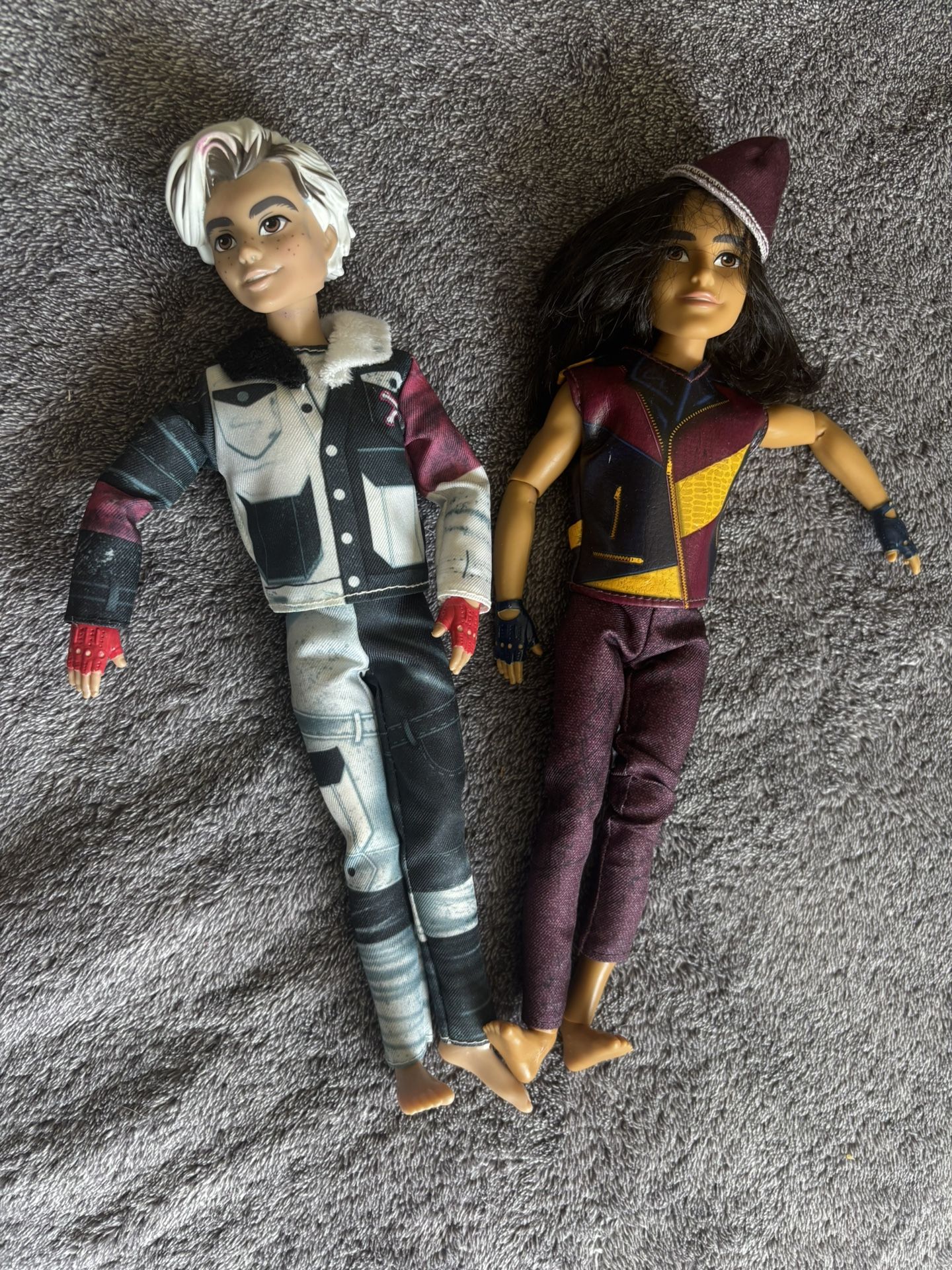 The Descendants Carlos and Jay dolls $14 for both 