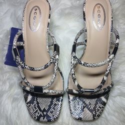 Alligator Skinned Heels