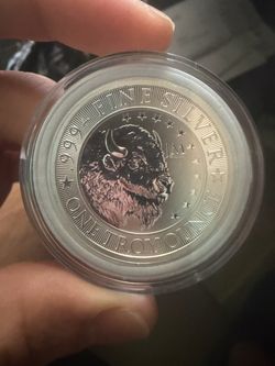 JM Bullion 1 Troy Oz Fine Silver Buffalo Round