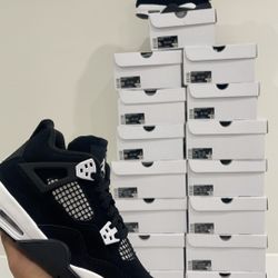 Jordan 4 White Thunder Men/Gs *All Sizes*