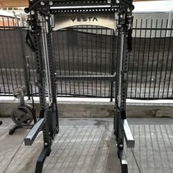 Vesta Fitness PRO SERIES 2-1 Ultimate Half Rack Functional Trainer/Gym Equipment/ Home Gym/ Fitness/ FREE DELIVERY 🚚 