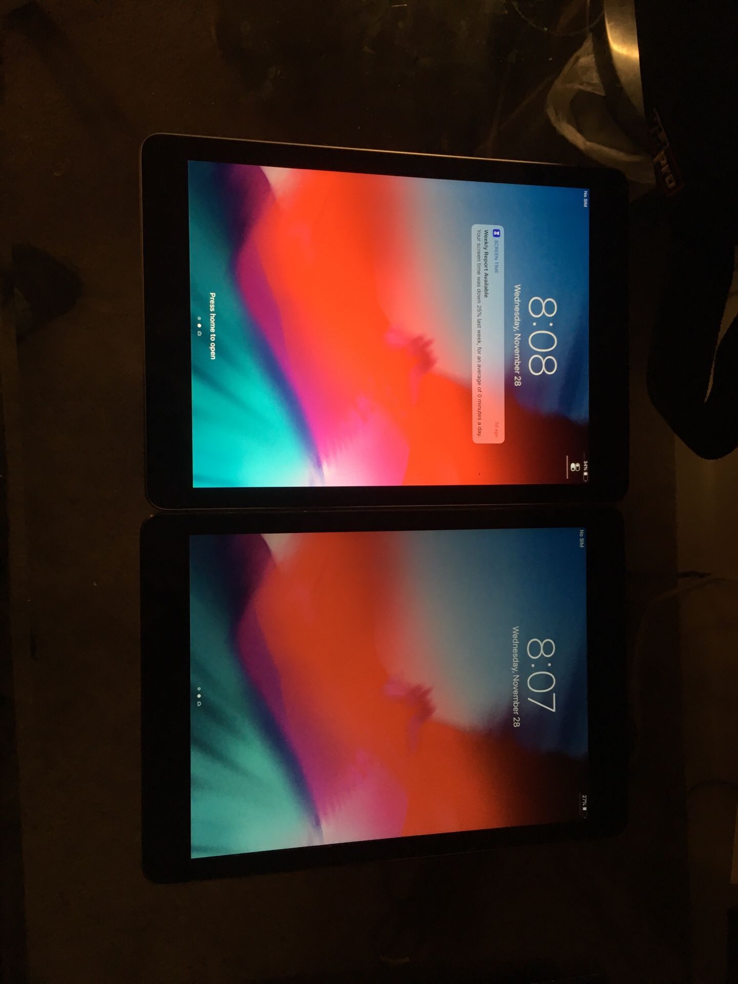 Two iPads for sale firm price don't even ask for a lower
