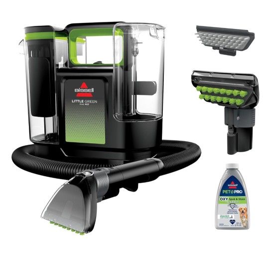 BISSELL® Little Green® Max Pet Portable Carpet and Upholstery Deep Cleaner
