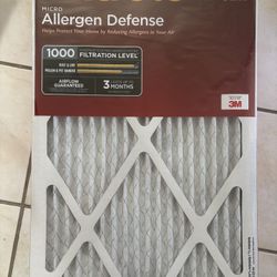 AC filter 16x25x1 - 6 packs