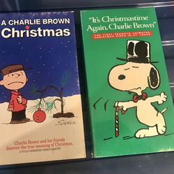 Vintage  Peanuts Christmas VHS 1990’s One Sealed